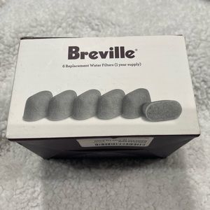 Breville BWF100 Single Cup Brewer Replacement Charcoal Filters White‎